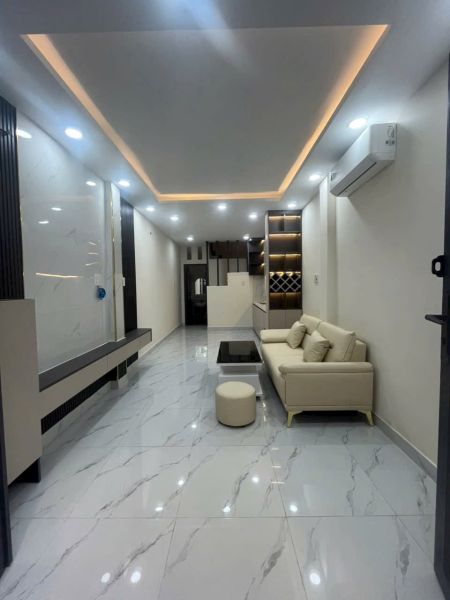 NHÀ TRỆT LẦU 2 PHÒNG NGỦ ĐƯỜNG 79  TÂN QUY QUẬN 7