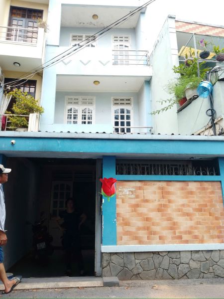 CHO THUÊ NHÀ 1 TRÊT 2 LẦU ĐƯỜNG TÂN MỸ P TÂN THUẬN TÂY Q7.